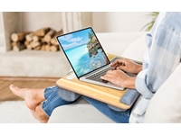 HOD 01 Portable Laptop Stand with Tablet Compartment Cushioned Notebook Desk - 7