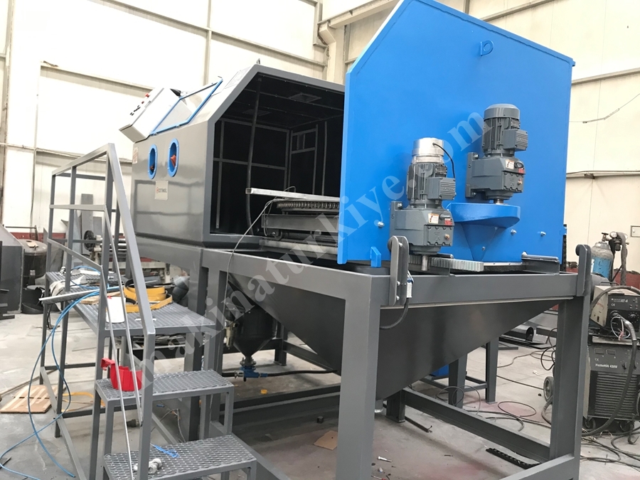 Cabine de soufflage sous pression