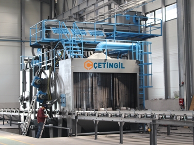 Machine de soufflage de tôles et profilés SK2 - 1