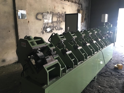 Köşebent Uç Sivreltme ( Köşebent Çit Direği Makinası ) Ve Delik Delme Makinası  - 4