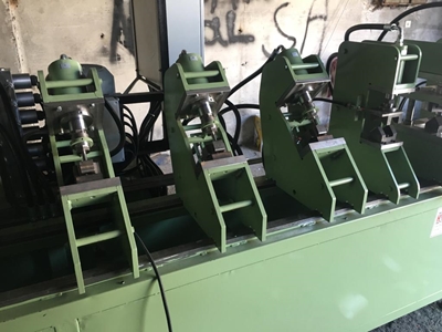 Köşebent Uç Sivreltme ( Köşebent Çit Direği Makinası ) Ve Delik Delme Makinası  - 2