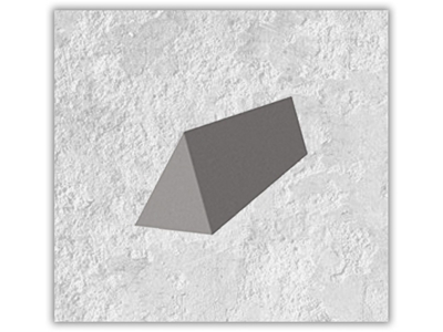 Dolu Üçgen Bar Beton Paspayı (20-75 mm) - 0