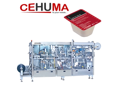 High Standard Full Automatic Thermoform Fill Seal Machine for Ketchup & Mayoinnase - 0