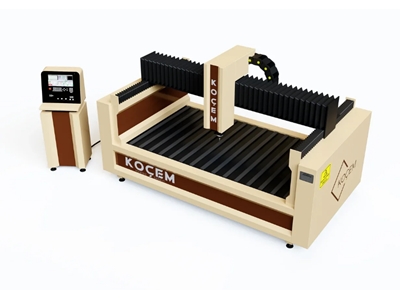 200x300 Cm (SERVO) Cnc Router Mermer Taş Kesme Kazıma Makinesi  - 1