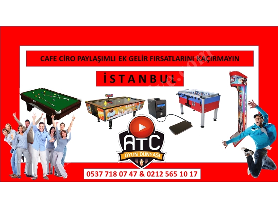 Langırt Masası Kiralama İstanbul Ciro Paylaşımlı