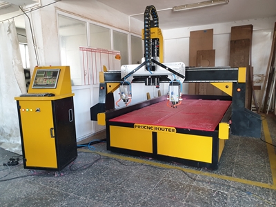 CNC Router Çift Kafa Marble Cnc  - 0