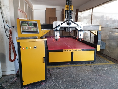 CNC Router Çift Kafa Marble Cnc  - 1