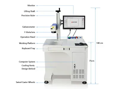 Machine de marquage laser Fiber 30 W