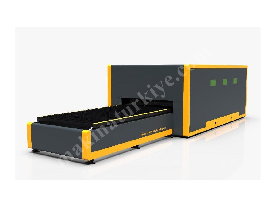 Fiber Metal Lazer Kesim Tezgahı Yüksek Kapasiteli