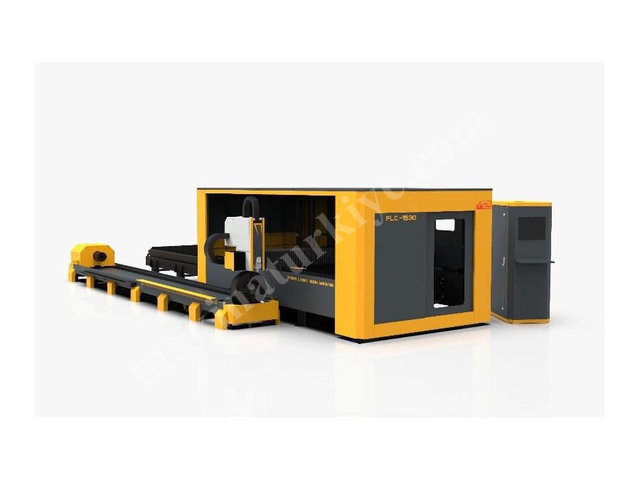 Fiber Metal Lazer Kesim Tezgahı Yüksek Kapasiteli