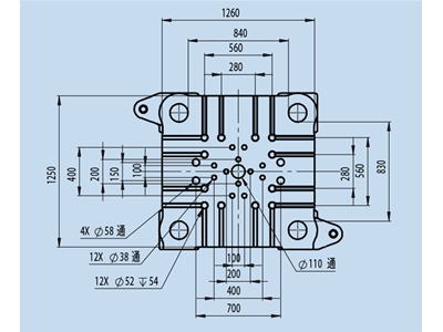 Пластиковая литейная машина FA 3500 25300 35000 кН - 1