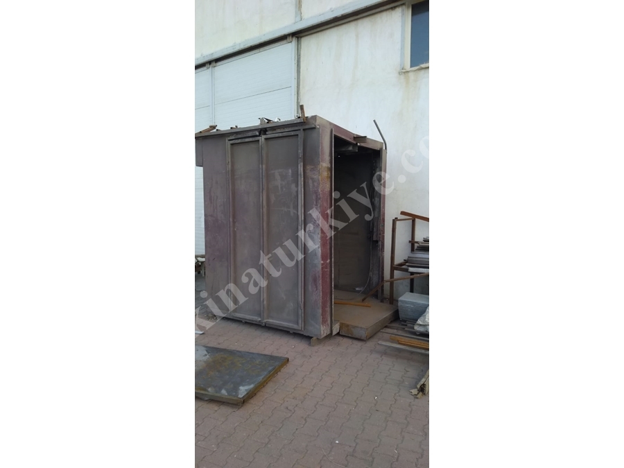 Elektrostatik Toz Boya Fırını + Kabin