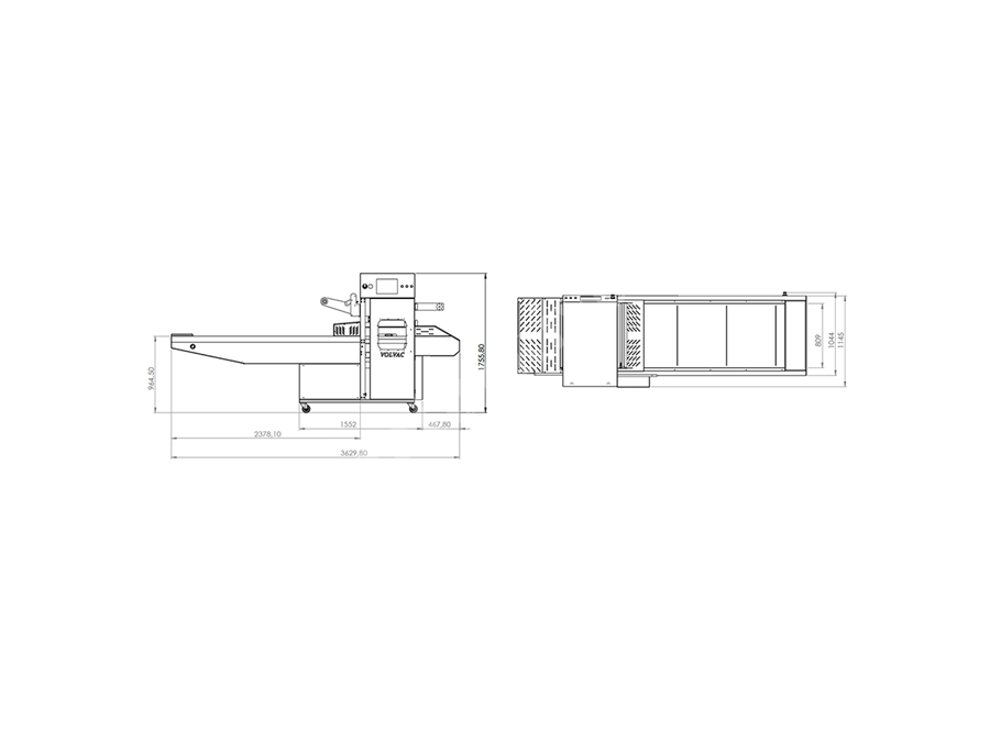 Tabak Kapatma Makinası 1440/1920 paket / Saat