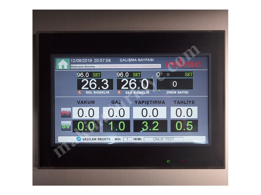 Tabak Kapatma Makinası 2880/3840 paket / saat