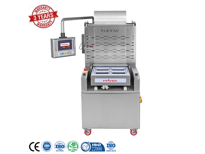 Yarı Otomatik Tabak Kapatma Makinası 2400/2880 paket / Saat - 1