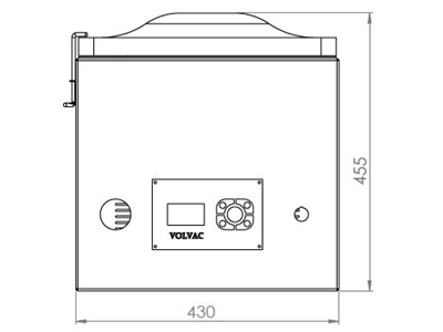 Vakumlu Paketleme Makinası 510X430x455h mm - 4