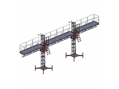 16-30 m Mobile Doppel-Fassadenplattform - 0