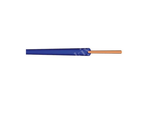 Pvc İzoleli Nya Kablo 1 Mm Mavi