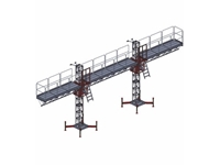 12-900 m Trailer-Mounted Double Sided Facade Platform - 2