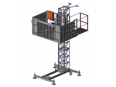 12m /Dk Personel Ve Yük Asansörü  - 1