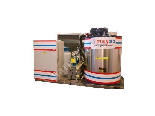 500-30,000 Kg Ice Production Capacity Salt Water Flake Ice Machine 