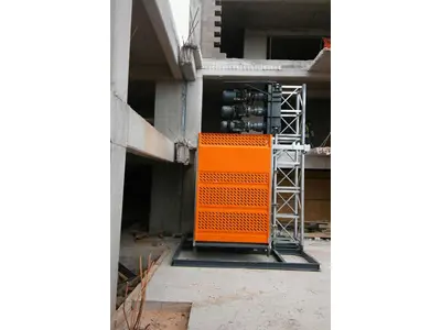 Лифт для персонала и грузов
Двойной 2000 кг 200 м грузоподъемность