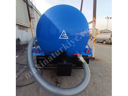 6 Ton Single Axle Pump Liquid Fertilizer Tanker