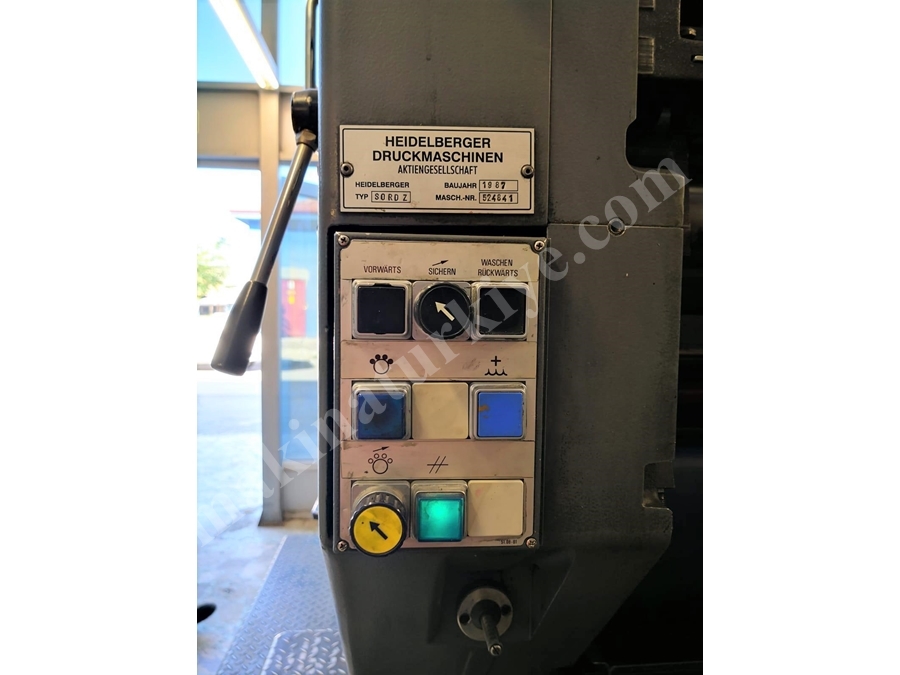 Heıdelberg Ofset Sordz 2 Renklı