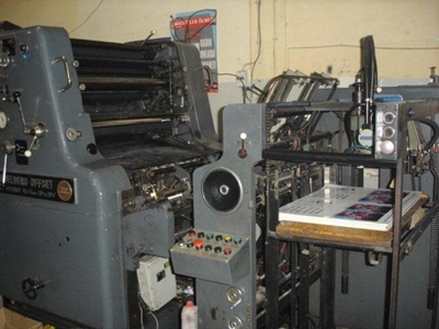 Heıdelberg Ofset Sorm 52X74 Cm. Tek Renkli - 0