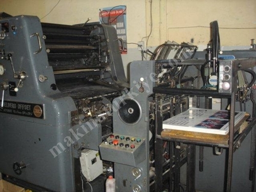 Heıdelberg Ofset Sorm 52X74 Cm. Tek Renkli