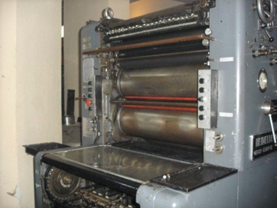Heıdelberg Ofset Sorm 52X74 Cm. Tek Renkli - 1