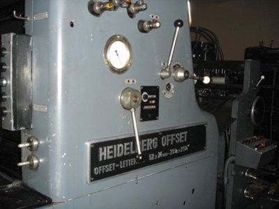 Heıdelberg Ofset Sorm 52X74 Cm. Tek Renkli - 3