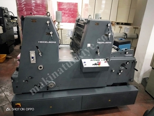 Heıdelberg Gto 52Zp 36X52 Cm. 2 Renkli Ofset