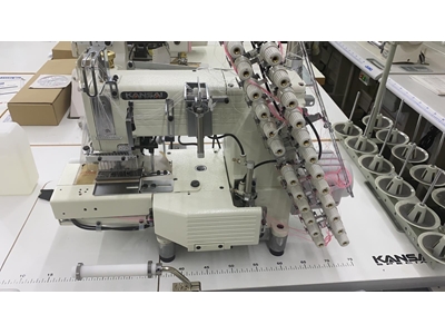 12 Needle Electronic Elastic Machine 6.4mm - 1