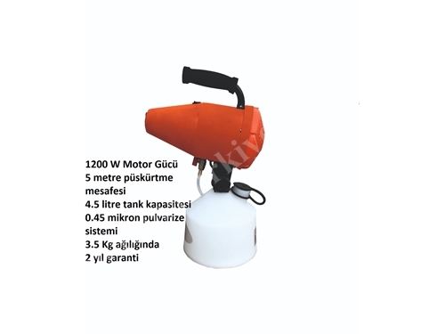 4,5 Litre Dezenfektan Cihazı