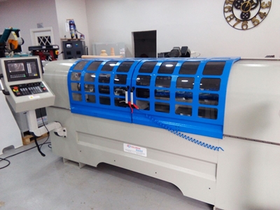 2 Eksen 2 Ünite Pro Cnc Ahşap Torna Makinası - 1