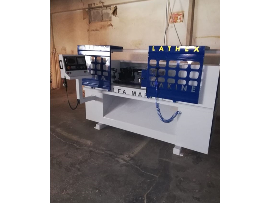 2 Eksen 2 Ünite Eko Cnc Ahşap Torna Makinası