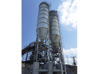 100 Ton Kapasiteli Çimento Silosu  - 1