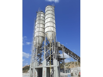 100 Ton Kapasiteli Çimento Silosu  - 2