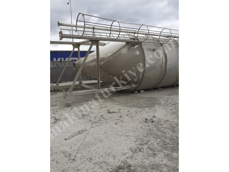 100 Ton Kapasiteli Çimento Silosu 