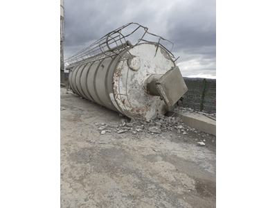 100 Ton Kapasiteli Çimento Silosu  - 4