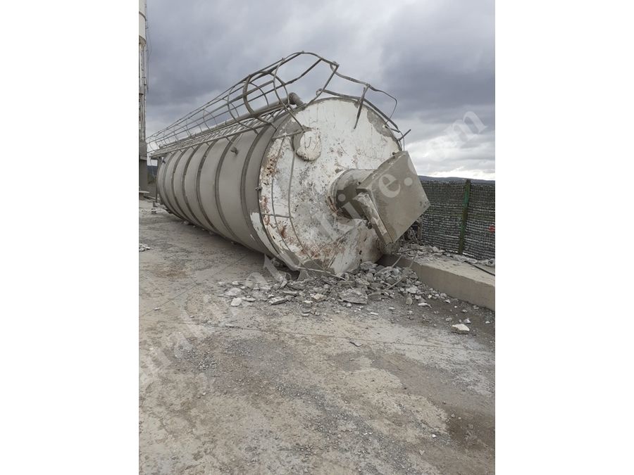 100 Ton Kapasiteli Çimento Silosu 