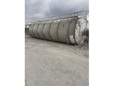 100 Ton Kapasiteli Çimento Silosu  - 7