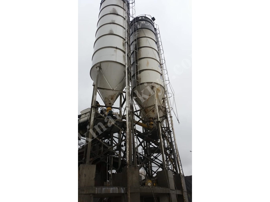 100 Ton Kapasiteli Çimento Silosu 
