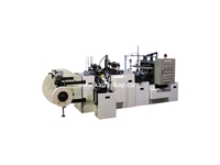 Dakikada 55 Adet Kulplu Kağıt Karton Bardak Makinesi