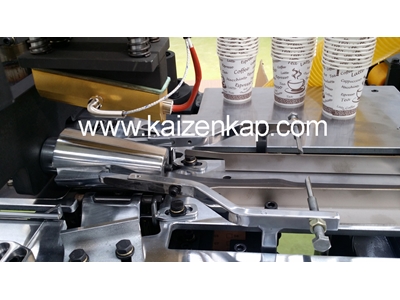 Dakikada 55 Adet Kulplu Kağıt Karton Bardak Makinesi - 1