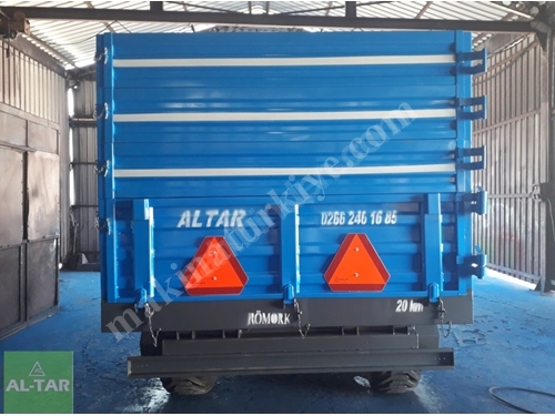 8 Ton 3 Layer Tipping Trailer