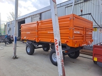 8 Ton 4-Wheeled Double Tandem Tipper Trailer - 2
