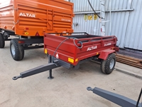 8 Ton 4-Wheeled Double Tandem Tipper Trailer - 3