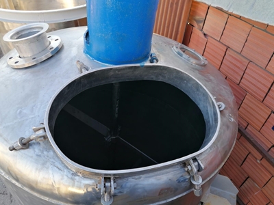 2000 Litre Sıvı Hacimli Paslanmaz Ultrasonik Reaktör - 8